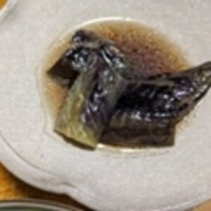 秋茄子の消費に。揚げ茄子とキノコの煮びたし